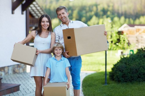 Professional packing and furniture moving during a Welsh relocation