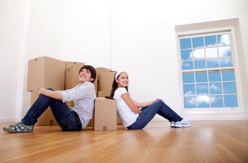 Careful packing and furniture protection during a house removal